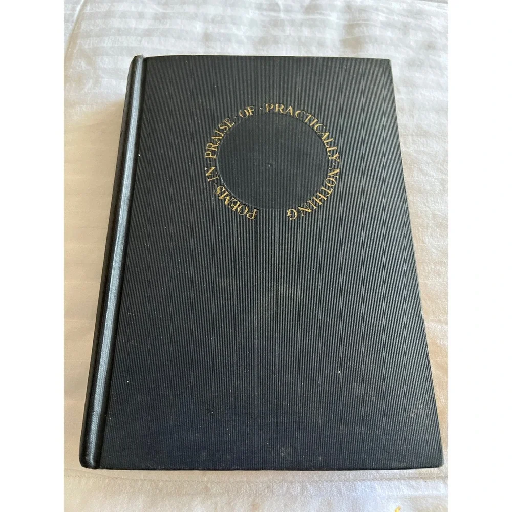 Poems in Praise of Practically Nothing Samuel Hoffenstein 1928 Gilt Hardcover